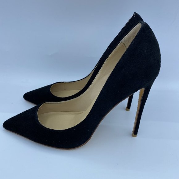FSJ Women Formal Stiletto High Heels Pumps Pointed - Picture 6 of 12